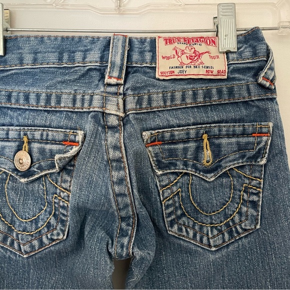 Vintage True Religion Girls flared Jeans - Picture 4 of 10